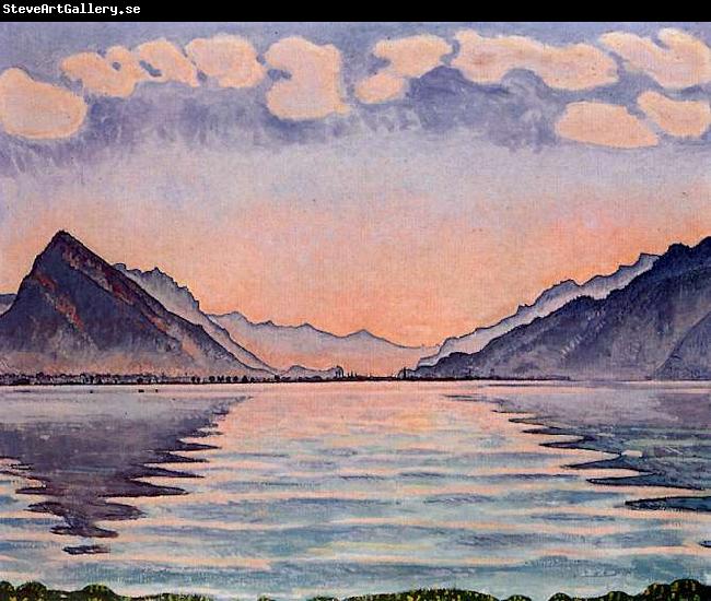 Ferdinand Hodler Lake Thun